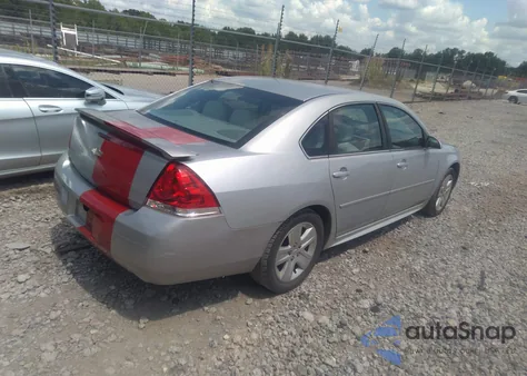 2011 Chevrolet Impala Ls из США, поврежденный, VIN 2G1WF5EK8B1203203